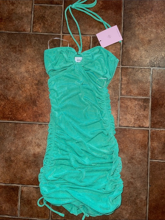 Hello Molly Dresses & Skirts - NWT HELLO MOLLY Green Dress with Cutout